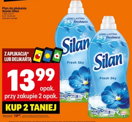 Płyn do płukania tkanin Silan