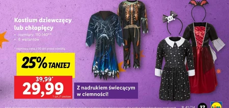 Kostium na halloween AA