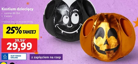 Kostium na halloween OnLine