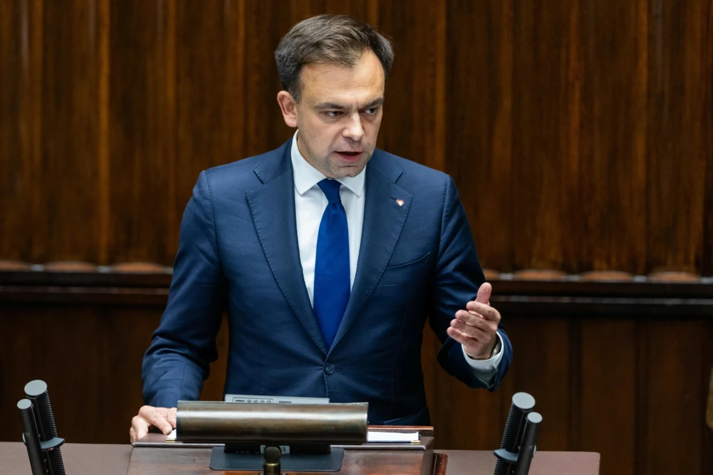 Minister finansów Andrzej Domański