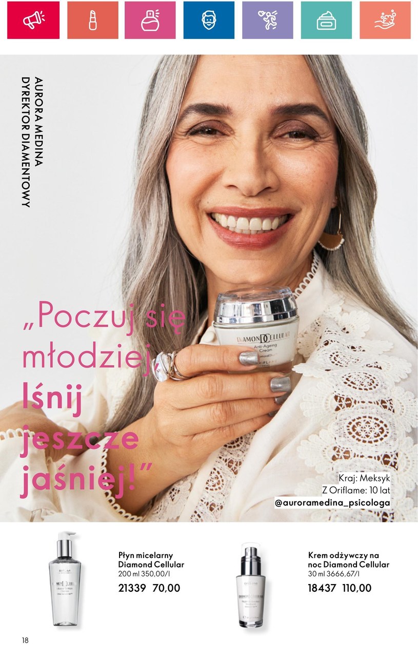 Gazetka: Oriflame - jaka jest twoja historia? - strona 18