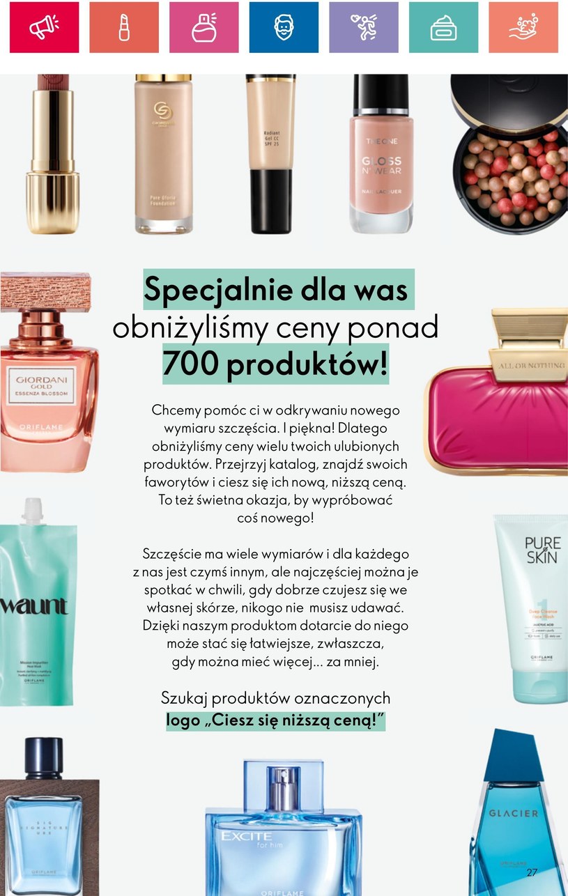 Gazetka: Oriflame - jaka jest twoja historia? - strona 27