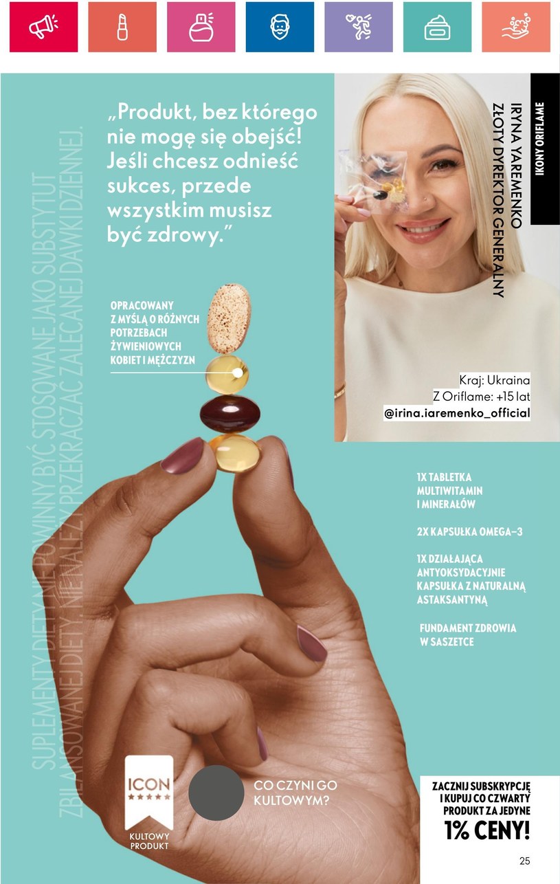 Gazetka: Oriflame - jaka jest twoja historia? - strona 25