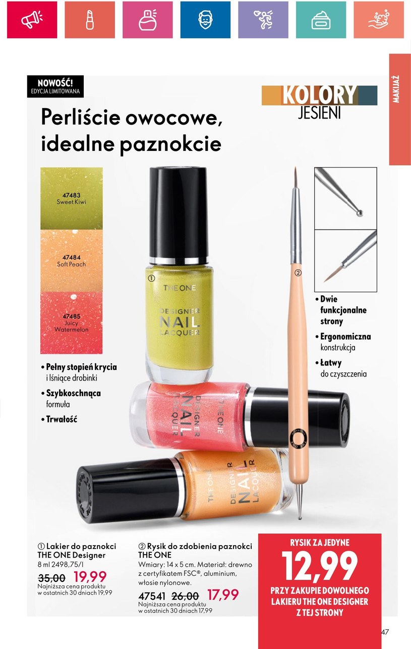 Gazetka: Oriflame - jaka jest twoja historia? - strona 47