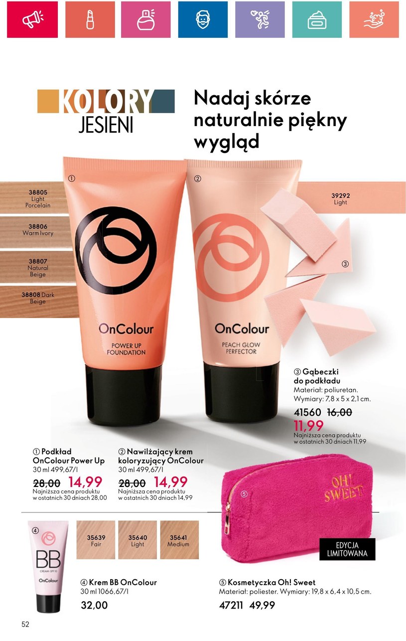 Gazetka: Oriflame - jaka jest twoja historia? - strona 52