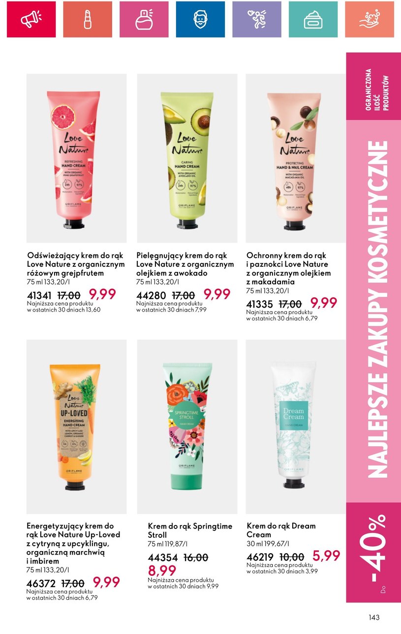 Gazetka: Oriflame - jaka jest twoja historia? - strona 143