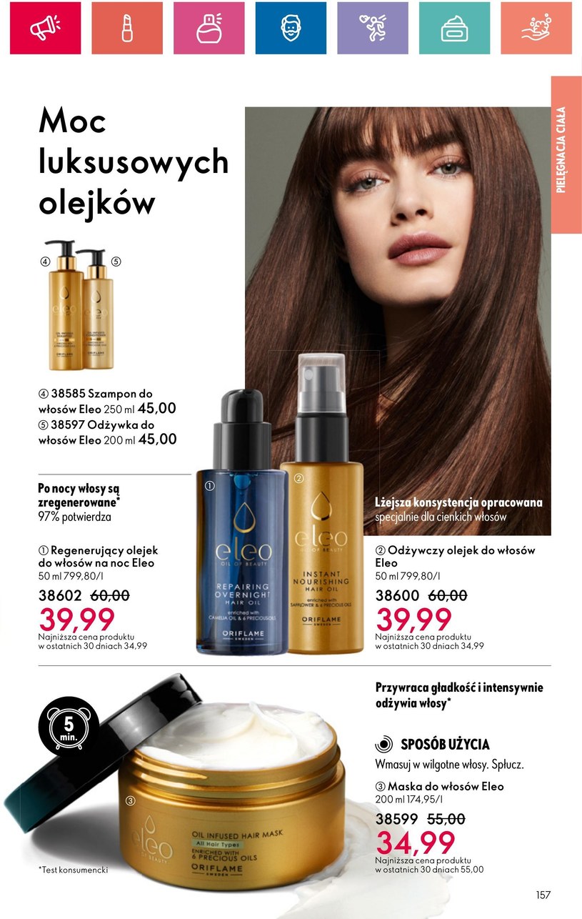 Gazetka: Oriflame - jaka jest twoja historia? - strona 157