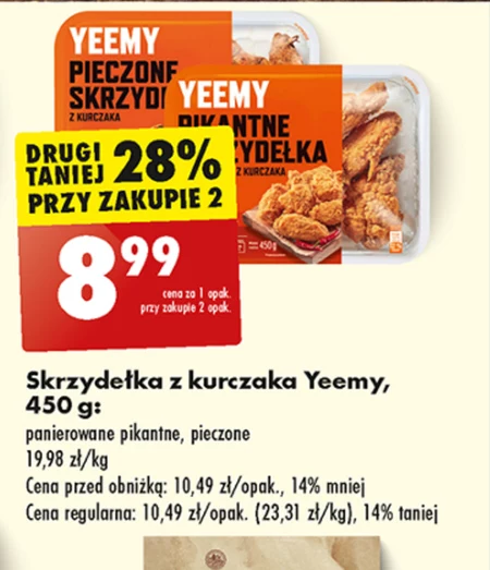 Skrzydełka z kurczaka Yeemy