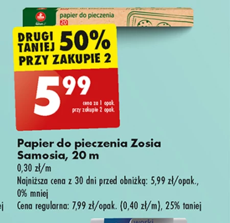 Papier do pieczenia Zosia