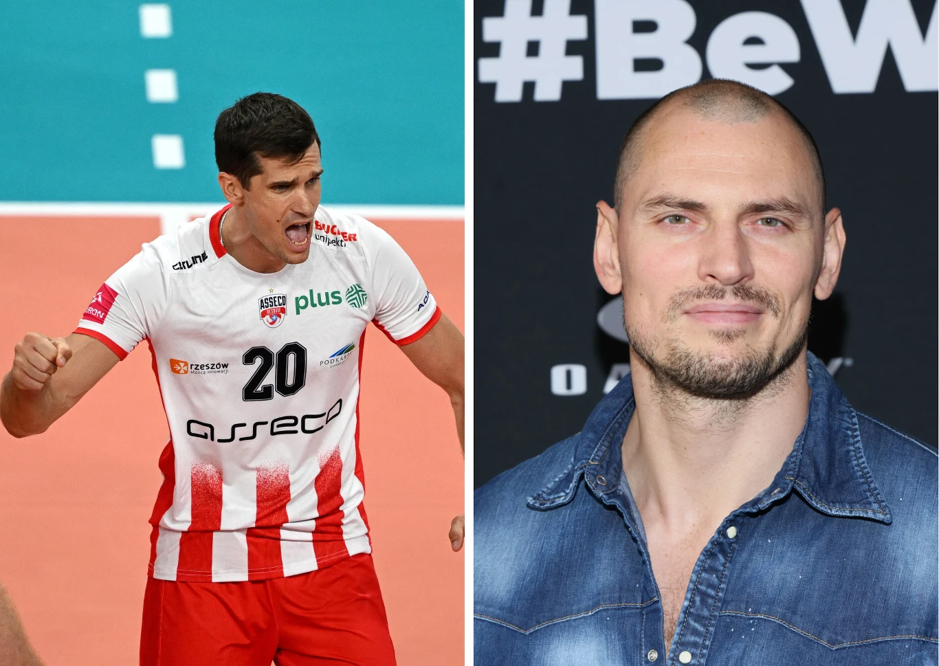 Gregor Ropret (z lewej) i Zbigniew Bartman