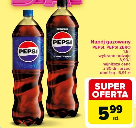 Napój gazowany Pepsi