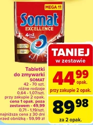 Tabletki do zmywarki Somat