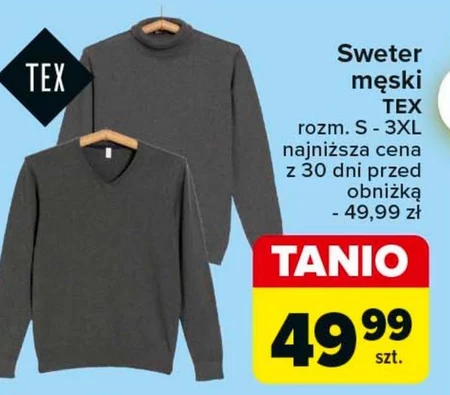 Sweter męski TEX