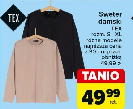 Sweter damski TEX