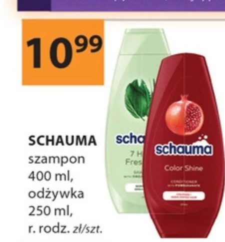 Schauma Fresh it Up! Szampon do włosów szybko przetłuszczających się 400 ml