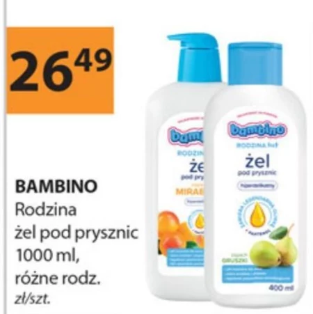 Bambino Rodzina Żel pod prysznic 1000 ml