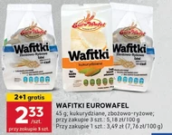 Wafelki kukurydziane Eurowafel