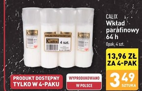 Wkład parafinowy Calix niska cena