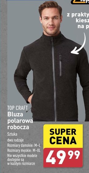 Bluza polarowa Top Craft niska cena