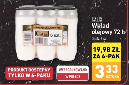 Wkład olejowy Calix