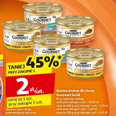 Mokra karma dla kota Gourmet Gold