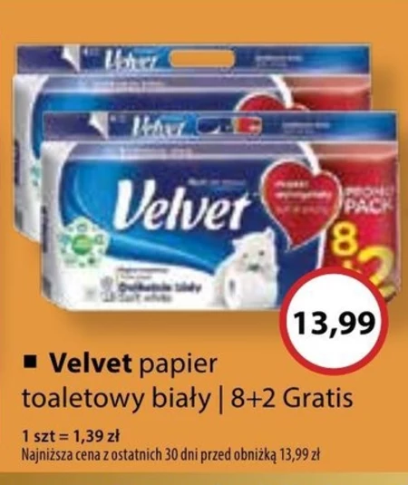 Papier toaletowy Velvet