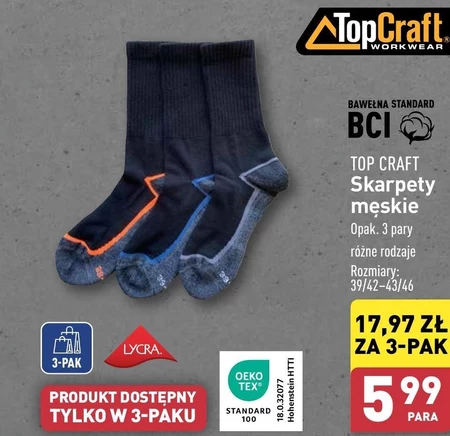 Skarpety męskie Top Craft