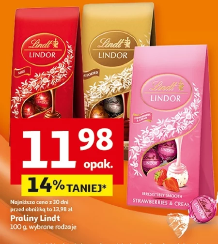 Praliny Lindor