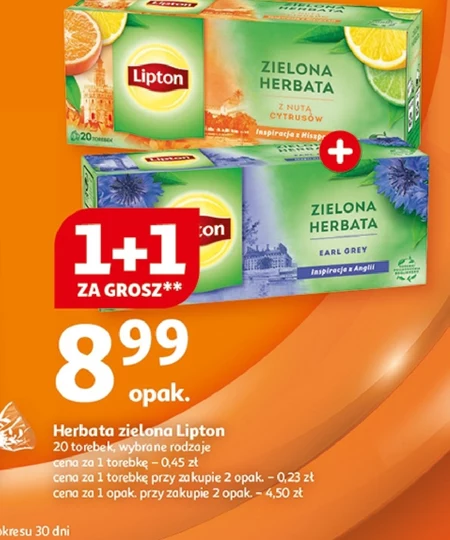 Herbata zielona Lipton