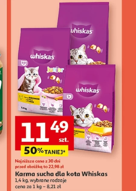 Karma dla kota Whiskas