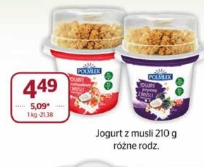 Jogurt z musli Polmlek niska cena