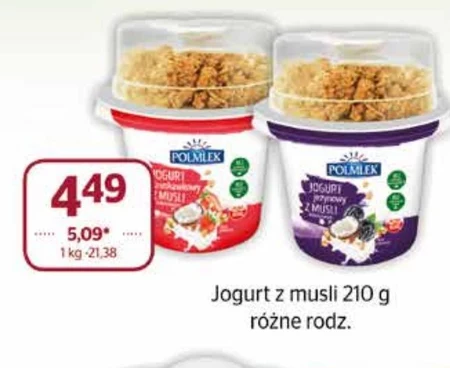 Jogurt z musli Polmlek