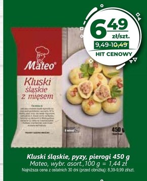 Mateo Kluski śląskie 450 g niska cena