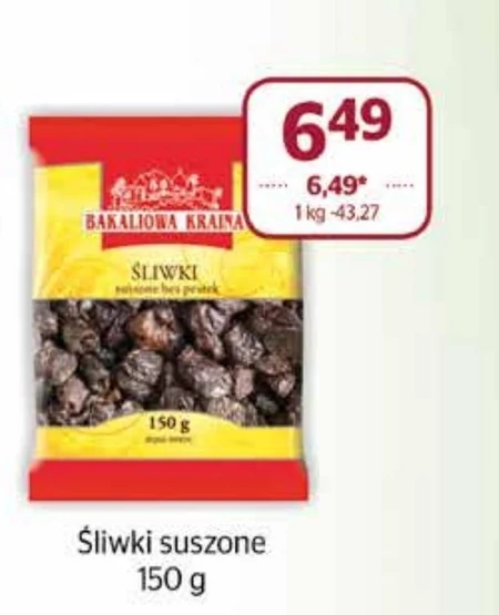 Śliwki suszone Bakaliowa kraina