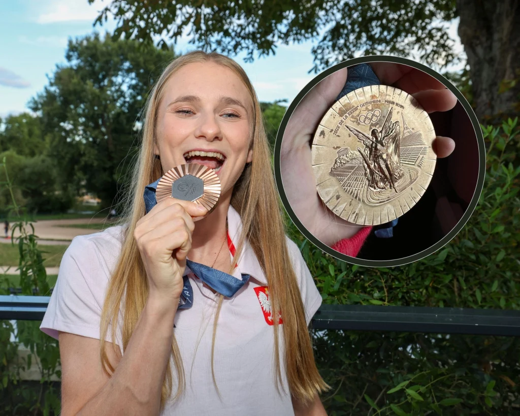 Aleksandra Kałucka dumnie pokazywała brązowy medal z Paryża w Domu Polskim. Dziś wygląda tak, jak w ramce