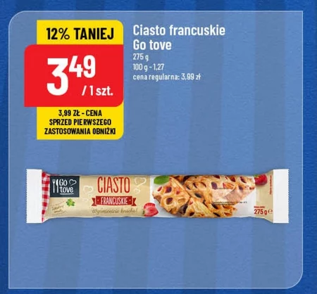 Ciasto francuskie Go tove