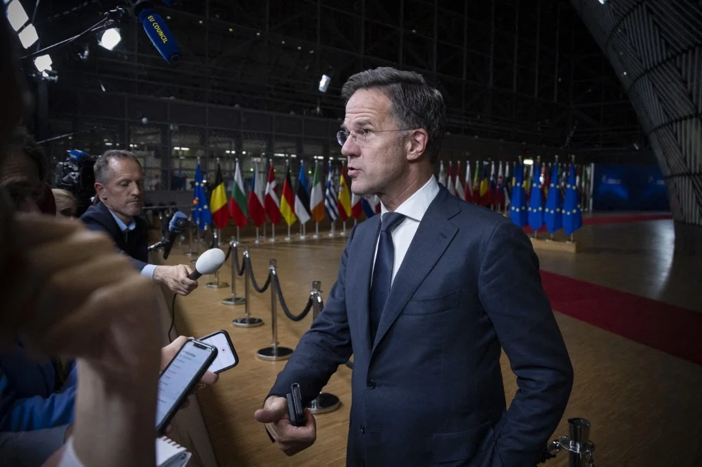 Sekretarz generalny NATO Mark Rutte