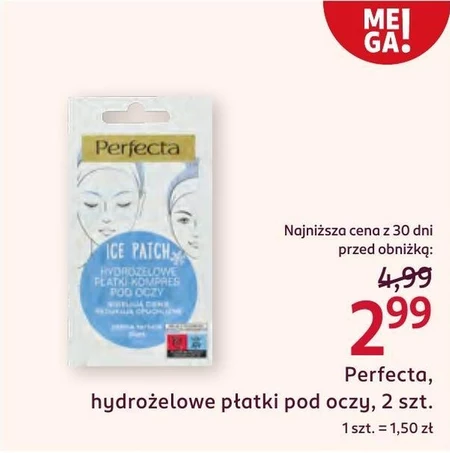 Płatki pod oczy Perfecta