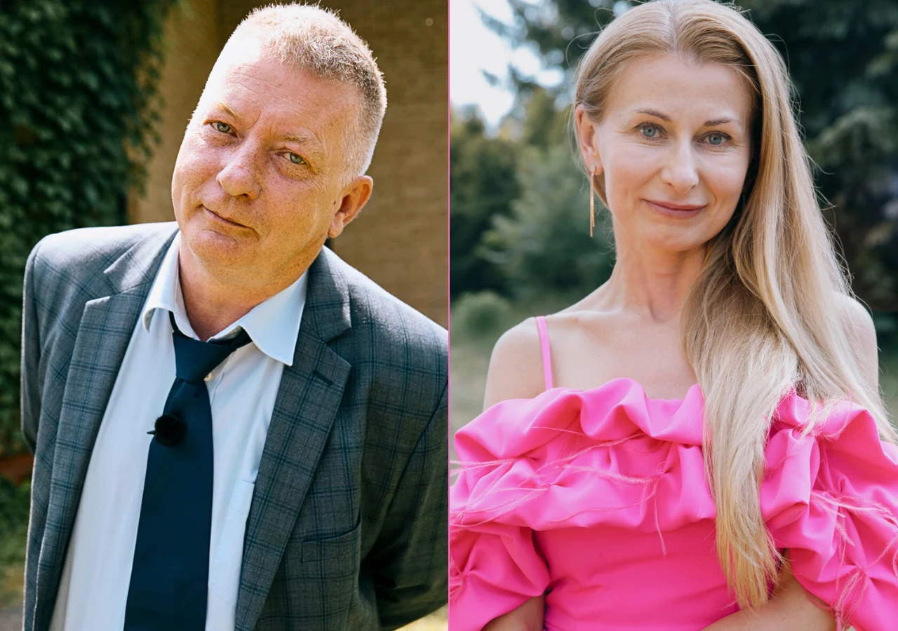 Jacek i Alicja z "Moja mama i twój tata" Jacek i Alicja z "Moja mama i twój tata"