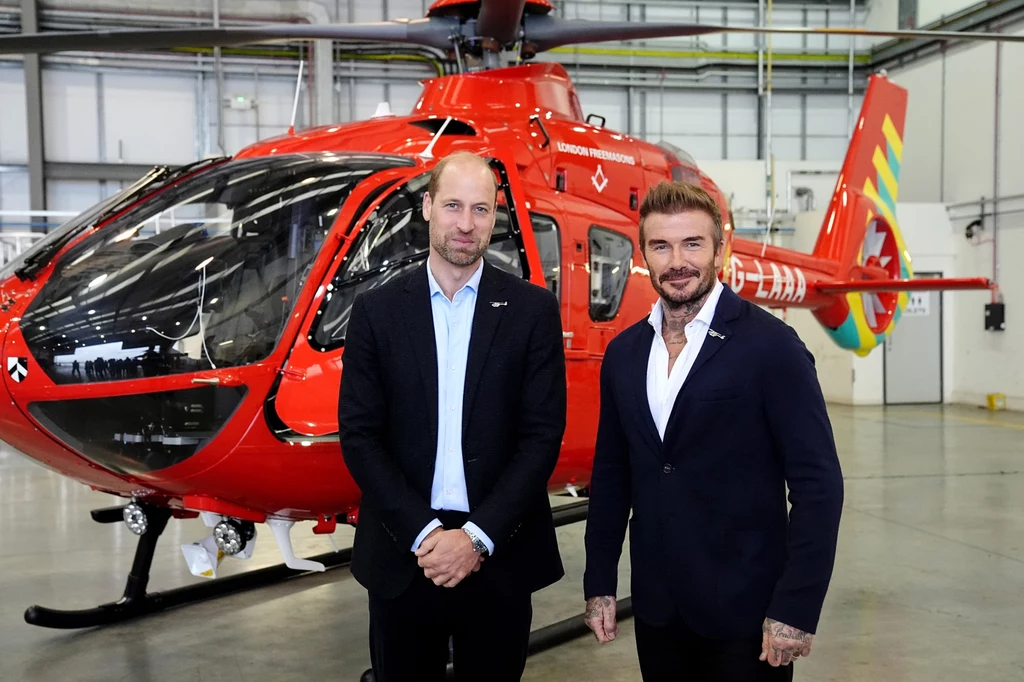 książę William, David Beckham książę William, David Beckham