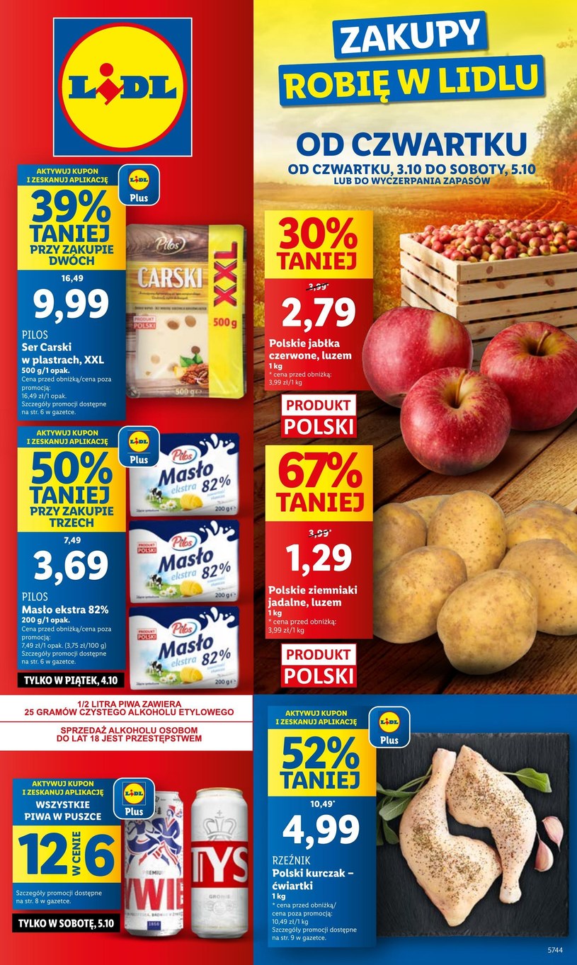 Gazetka promocyjna Lidl - ważna od 03. 10. 2024 do 05. 10. 2024