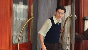 Timothee Chalamet na planie filmu "Marty Supreme"