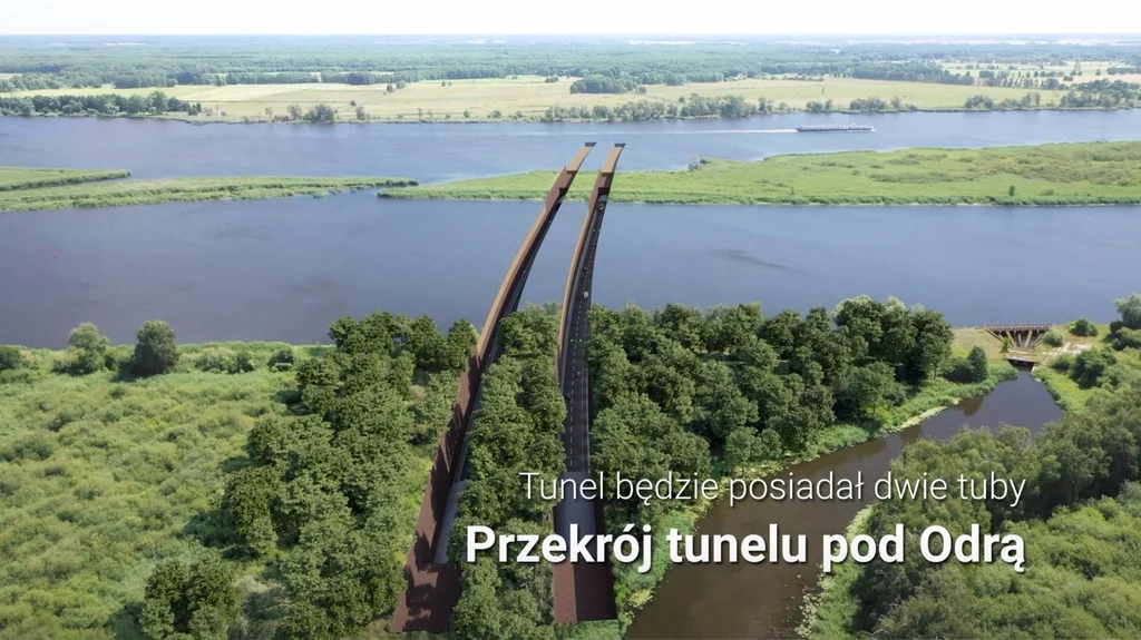 Najdłuższy tunel drogowy w Polsce zostanie wydrążony pod Odrą.