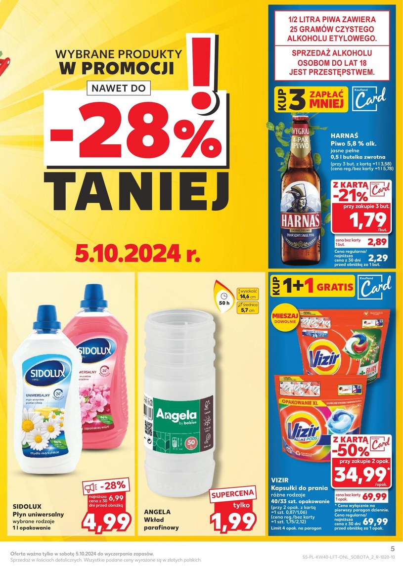 Gazetka: Okazje na cały tydzień - Kaufland - strona 5