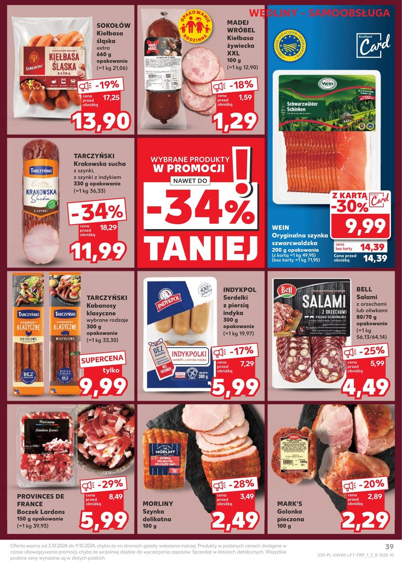 Gazetka: Okazje na cały tydzień - Kaufland - strona 39