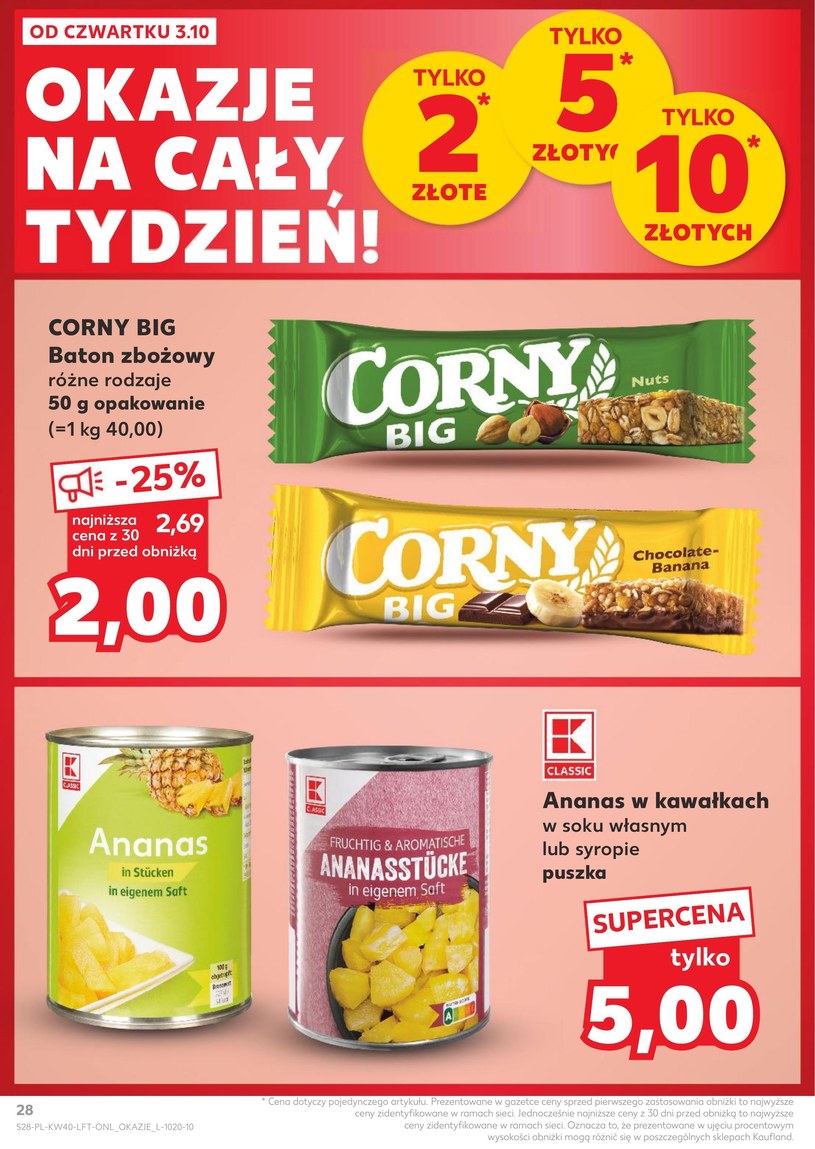 Gazetka: Okazje na cały tydzień - Kaufland - strona 28