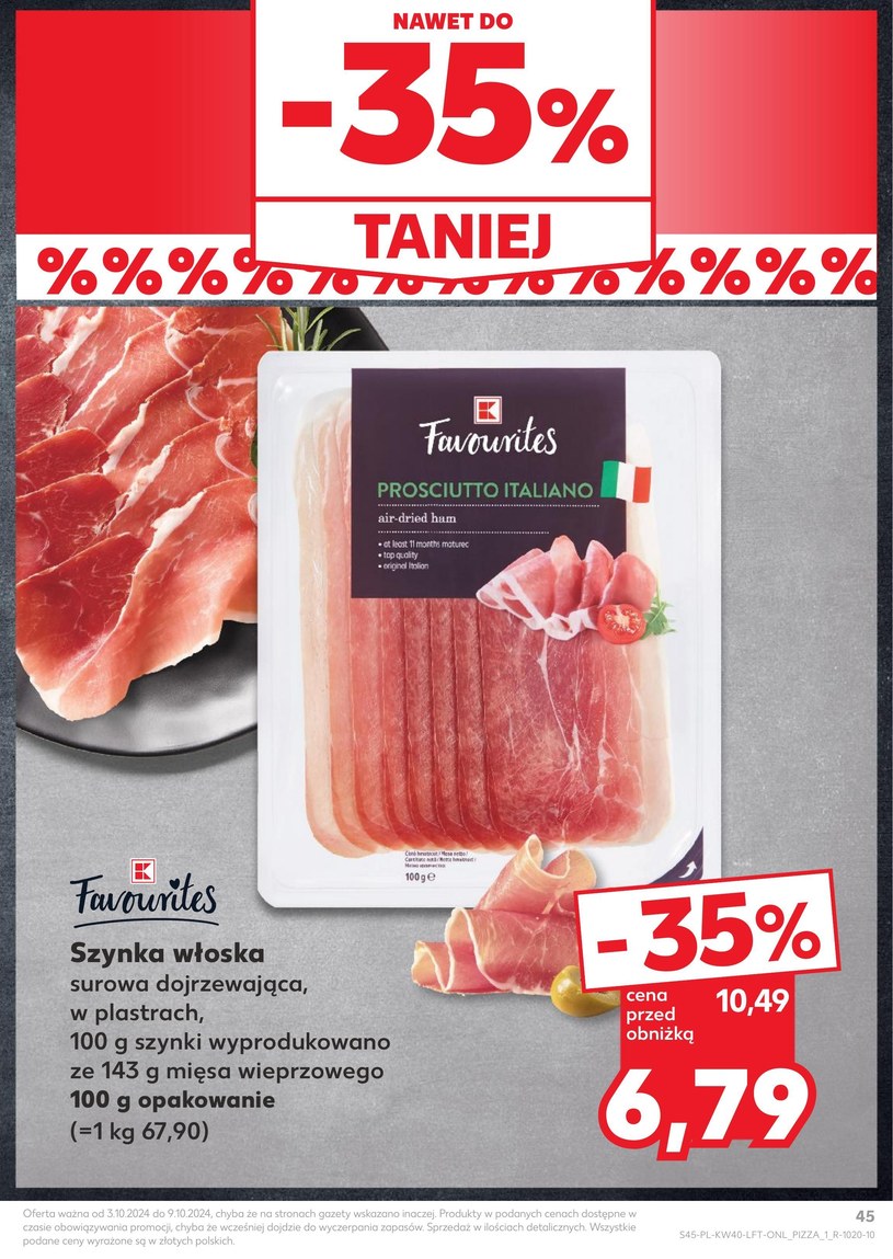 Gazetka: Okazje na cały tydzień - Kaufland - strona 45