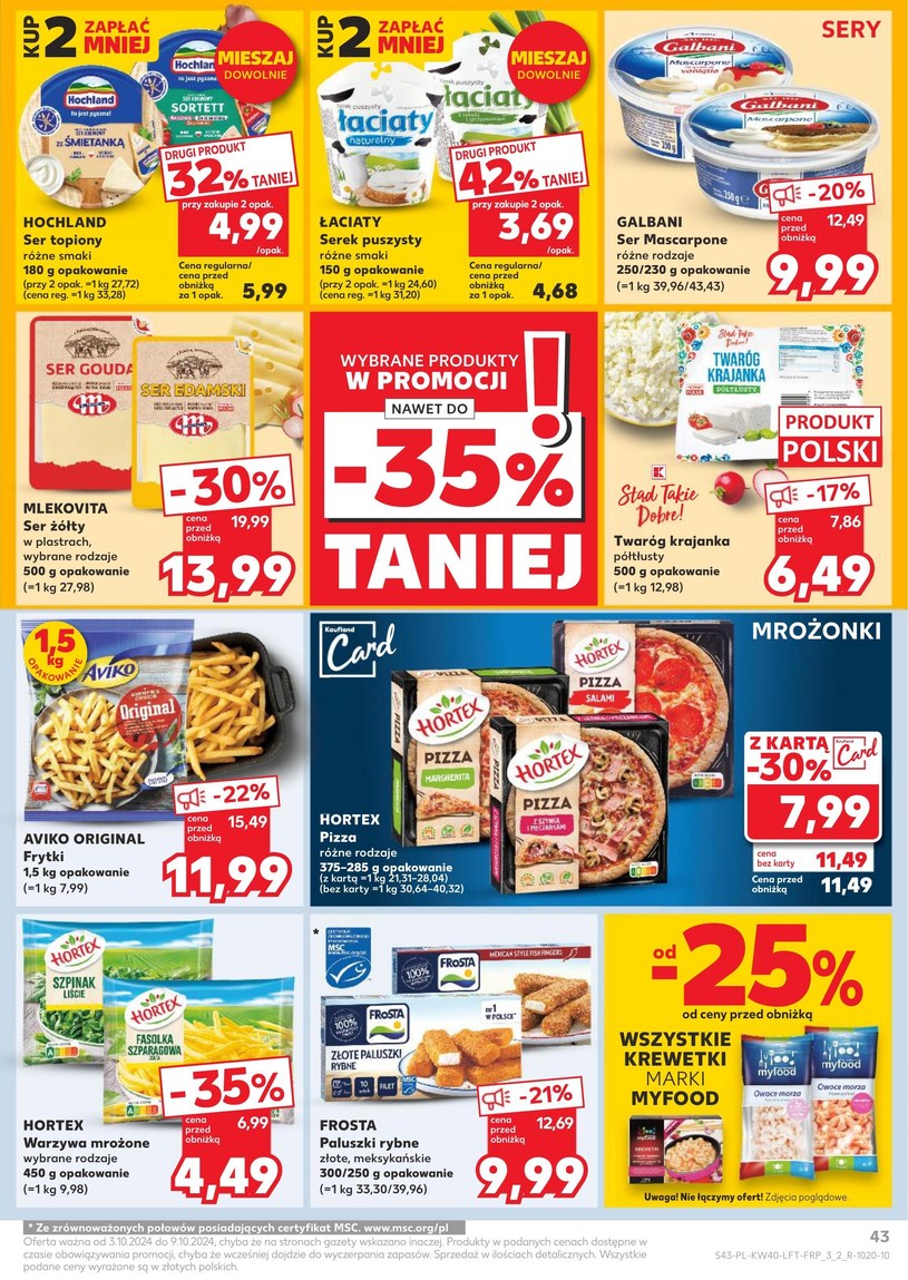 Gazetka: Okazje na cały tydzień - Kaufland - strona 43