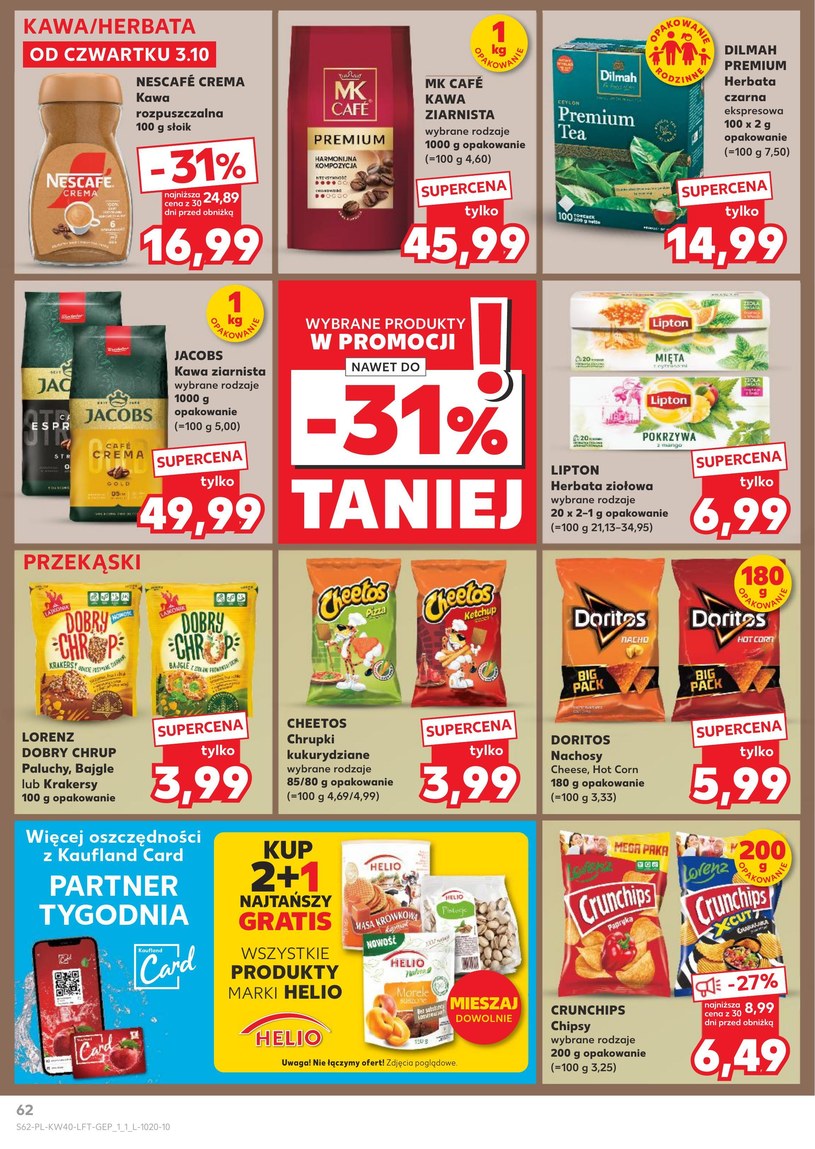 Gazetka: Okazje na cały tydzień - Kaufland - strona 62