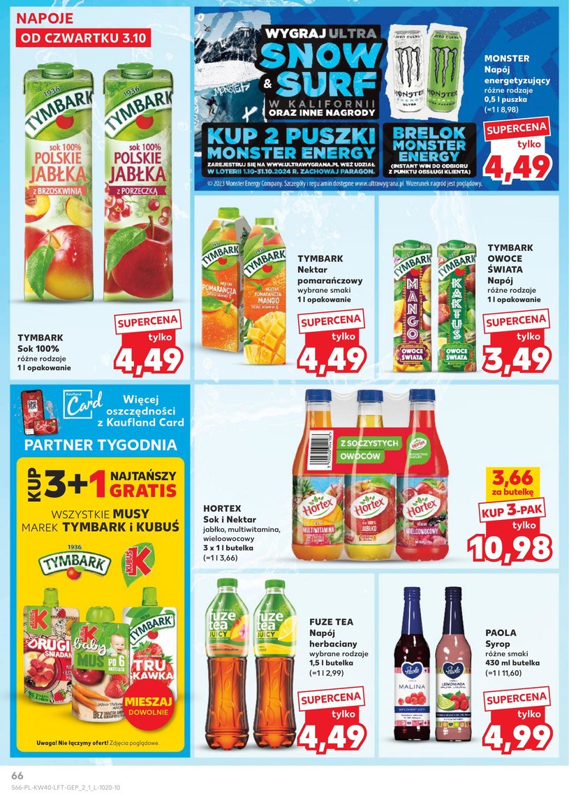 Gazetka: Okazje na cały tydzień - Kaufland - strona 66